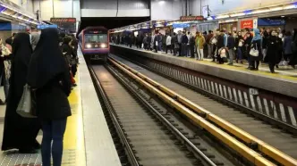 اختلال در تردد قطارهای خط یک مترو تهران