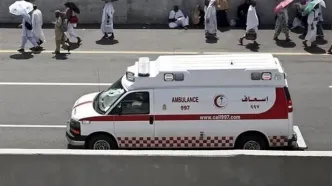 ورود غیرمجاز به مکه با آمبولانس