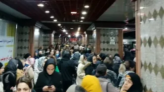 اختلال در تردد قطارهای خط یک مترو تهران