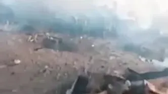 ویدئوی سی ان ان از بندررجایی بعد از انفجار و حریق