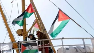 حمله رژیم صهیونیستی به کشتی حامل کمک‌های بشردوستانه برای غزه