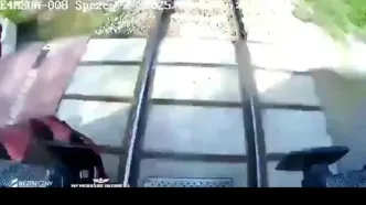 فیلم / برخورد مرگبار قطار با ماشین در لهستان