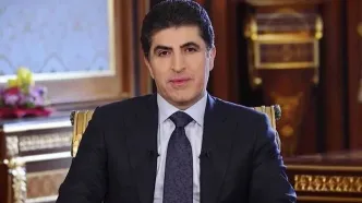 بارزانی در مجمع گفت‌وگوی تهران، به فارسی سخنرانی کرد