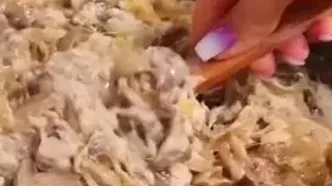 ساندویچ قارچ و کالباس
