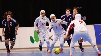 خلاصه بازی فوتسال زنان ایران و چین