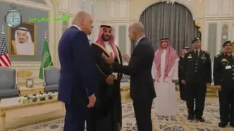 ایرانی کنار ترامپ و بن سلمان چه کسی است؟