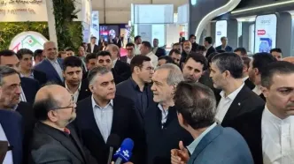 بازدید رئیس‌جمهور از بیست‌ونهمین نمایشگاه بین‌المللی نفت، گاز، پالایش و پتروشیمی