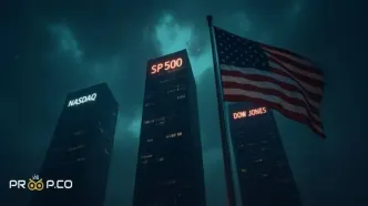 بررسی شاخص‌های اقتصادی آمریکا؛ جهش VIX هم‌زمان با سقوط ۷۰۰ واحدی داوجونز بر اثر افزایش نگرانی‌های مالی