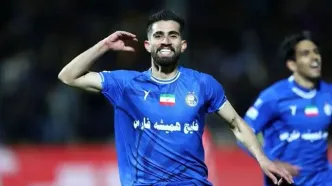 ببینید لحظه دیدنی و هیجانی گل اول استقلال به صنعت نفت آبادان!