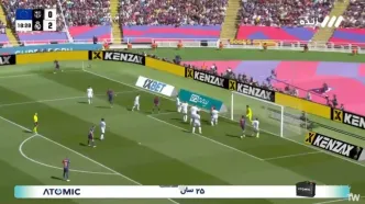 گل اول بارسلونا به رئال مادرید توسط گارسیا