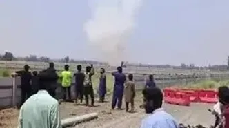 فیلم حمله موشکی از پاکستان به هند / قبل از آتش بس