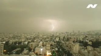 تهران زیر آوار طوفان