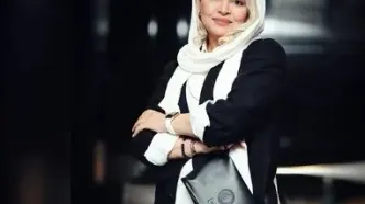 تیپ دهه شصتی مه‌لقا باقری و ژاله صامتی در کنار عطاران
