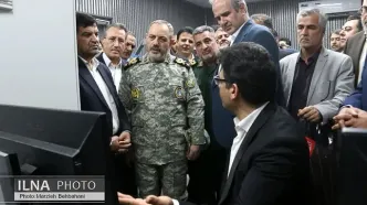 مراسم افتتاح نخستین سایت رادار پرواز بومی در آبادان