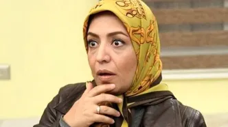 جنبه بالای خانم بازیگر مقابل شوخی عکاسان وایرال شد