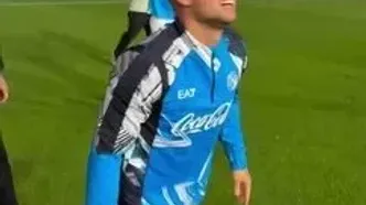 ویدیو: شادی بازیکنان ناپولی پس از قهرمانی در سری A