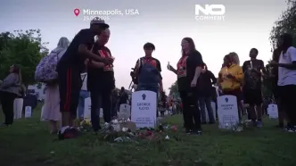 ببینید؛ مراسم دعا و شب زنده‌داری‌ها به مناسبت پنجمین سالگرد مرگ جورج فلوید