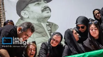 حمیدرضا درجاتی از مقابل خانه هنرمندان تشییع شد
