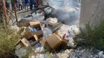 حمله پهپادی اسرائیل به خودرویی در جنوب لبنان