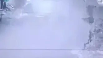 سرقت یک موتور توسط یک گاو در هند!
