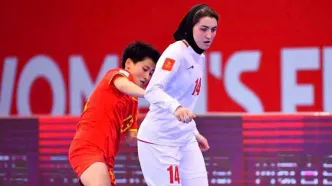 ایران3 - 1 چین/ بانوان فوتسالیست ایران بلیط جام جهانی را رزرو کردند + گل های بازی ایران و چین