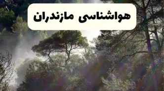 هواشناسی فوری مازندران ۲۴ ساعت آینده | پیش بینی وضعیت آب و هوا مازندران فردا شنبه ۱۳ اردیبهشت ماه ۱۴۰۴