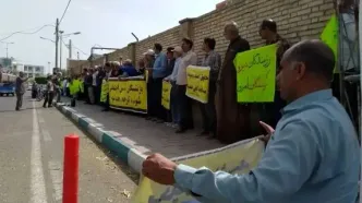 تجمع بازنشستگان تأمین اجتماعی در چند شهر