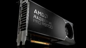 گرافیک Radeon AI Pro R9700 معرفی شد؛ حرکت بزرگ AMD در مبارزه با انویدیا