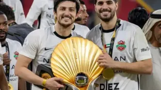 قهرمانی سردار آزمون و سعید عزت اللهی در لیگ امارات