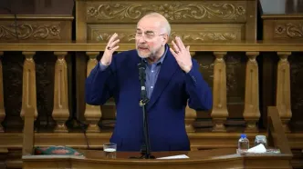 تصاویر: حضور و سخنرانی قالیباف در نشست هوش مصنوعی