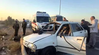 فوت 8 نفر براثر تصادف سهمگین در کرمانشاه