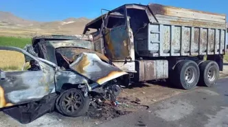 خواب آلودگی راننده کامیون در فارس 3 نفر را راهی قبرستان کرد