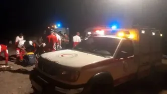 ۴۸ نفر در واژگونی اتوبوس در جاده باغین- جوپار کرمان مصدوم شدند