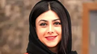 جذابترین عکس از همسر سابق هومن سیدی / شیطنت آزاده با زیباترین میکاپ !