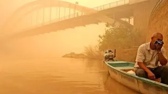 آلودگی هوا در ۱۱ شهر خوزستان