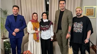 تصاویر جالب از داورانِ شام ایرانی در یک ساندویچی کثیف!