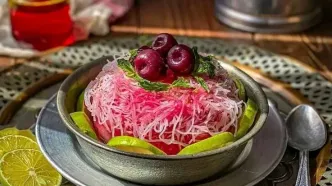 طرز تهیه فالوده شیرازی در خانه | ساده ترین روش تهیه دسر محبوب ایرانی