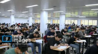 تصاویر: نوبت اول کنکور سراسری ۱۴۰۴ – تبریز