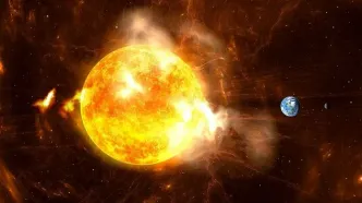 هشدار ناسا: طوفان خورشیدی عظیم در راه زمین است!