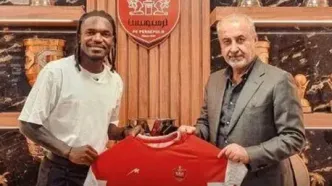 اولین تصویر از بیفوما با لباس پرسپولیس