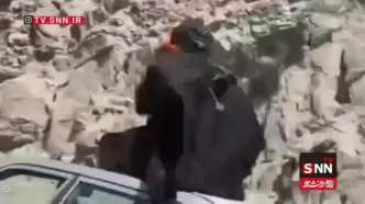 اعترافات زنی که روی سقف پراید در حال حرکت نشست