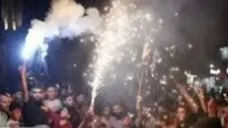 جشن و پایکوبی در دمشق پس از لغو تحریم‌های آمریکا علیه سوریه/ ویدئو