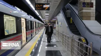 اختلال در تردد قطارهای خط یک مترو تهران