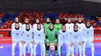 ایران ۳ - ۱ چین تایپه؛ دختران ملی‌پوش فوتسال حریف ژاپن شدند