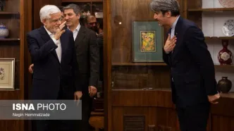 تصاویر: دیدار وزیر انرژی تاجیکستان با معاون اول رئیس جمهور