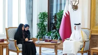 دیدار وزیر راه و شهرسازی کشورمان با نخست وزیر قطر