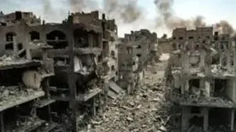 شهادت دست‌کم ۵۰ فلسطینی در حملات بامداد رژیم صهیونیستی به نوار غزه