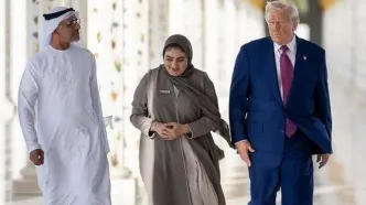 تصاویر جنجالی ترامپ در جریان سفر به امارات