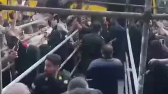 استقبال هواداران از کاروان پرسپولیس در خرم‌آباد