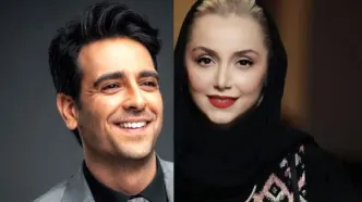 فیلم لحظه غیرتی شدن نازنین بیاتی برای امیرحسین آرمان/ این دوتا  روز به روز جذابتر میشن !